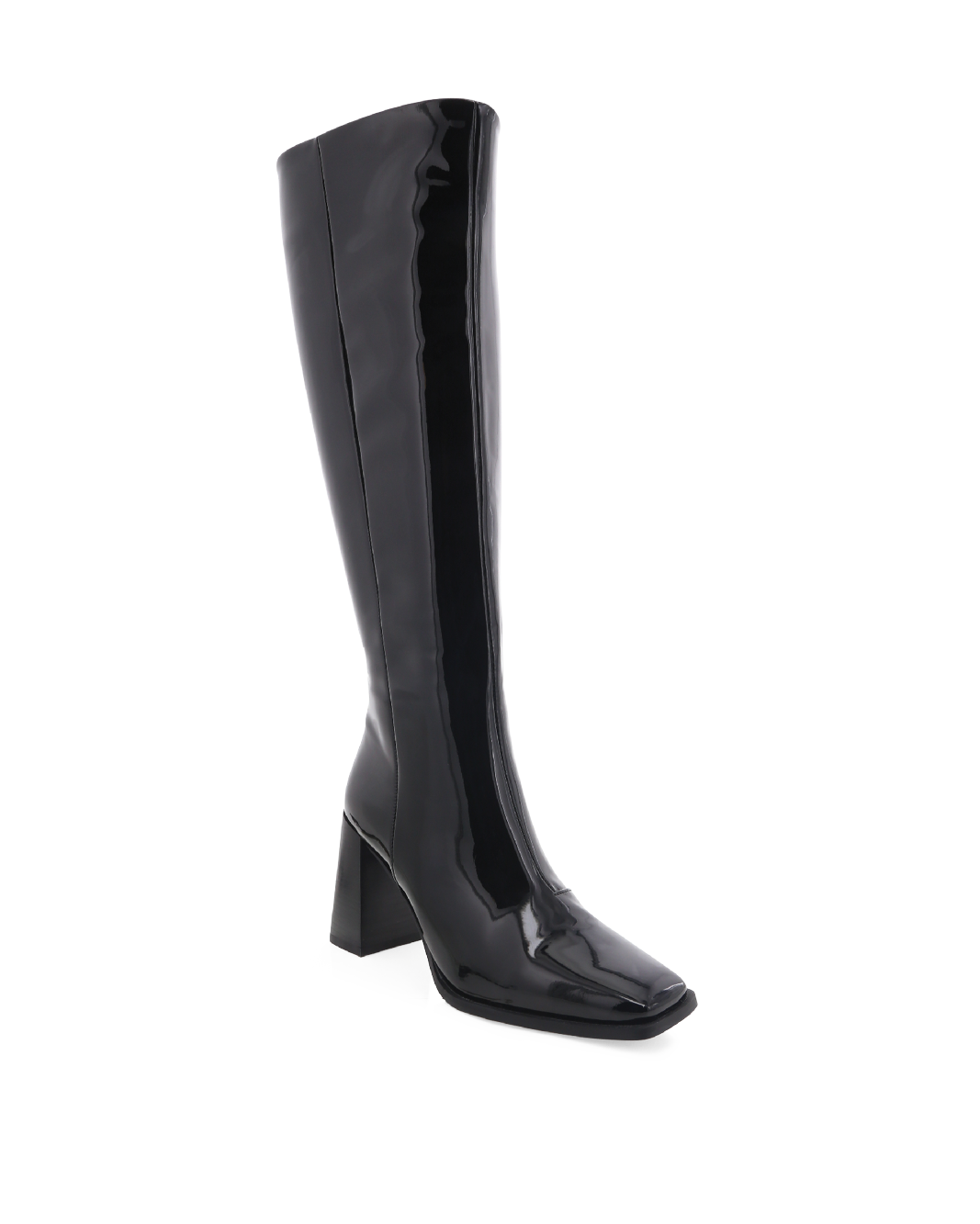 CASTON - BLACK PATENT-Boots-Billini-Billini