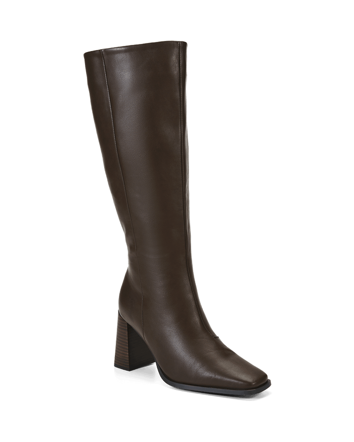 CASTON EXTENDED CURVE - CHOCOLATE-Boots-Billini-Billini