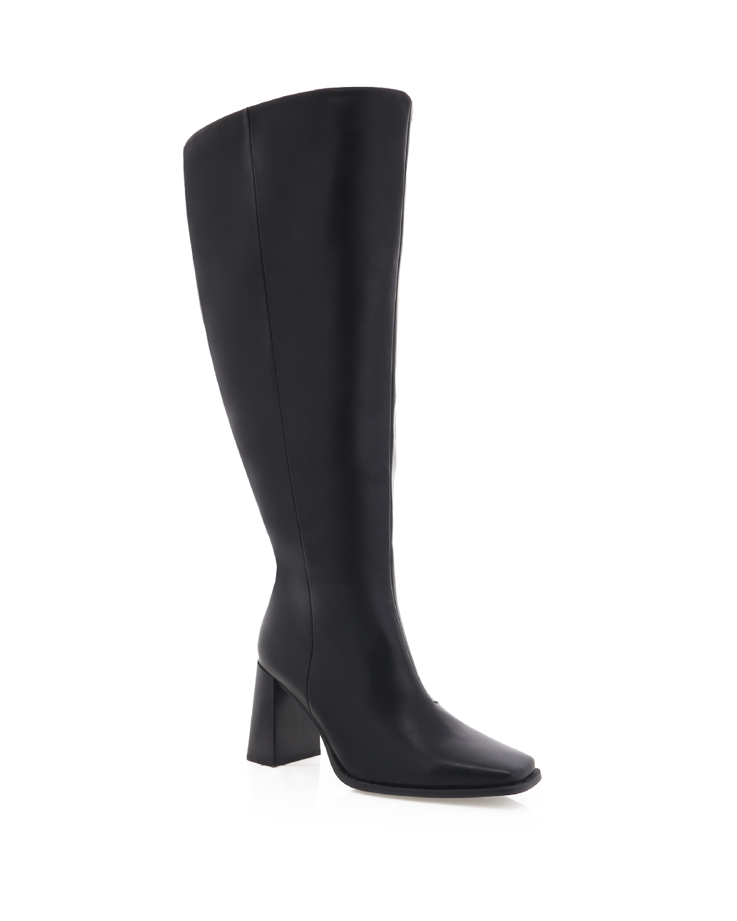 CASTON EXTENDED CURVE - BLACK-Boots-Billini-Billini
