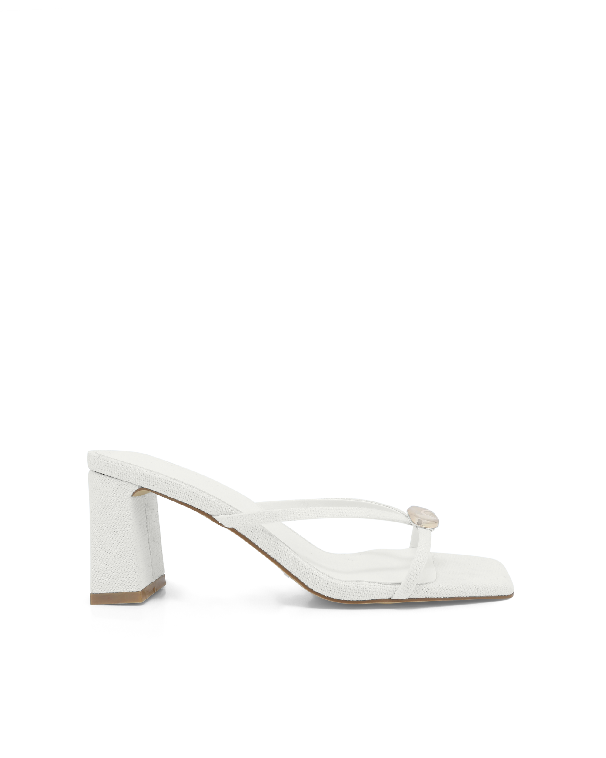 CELESTE - CREAM LINEN-Heels-Billini-Billini