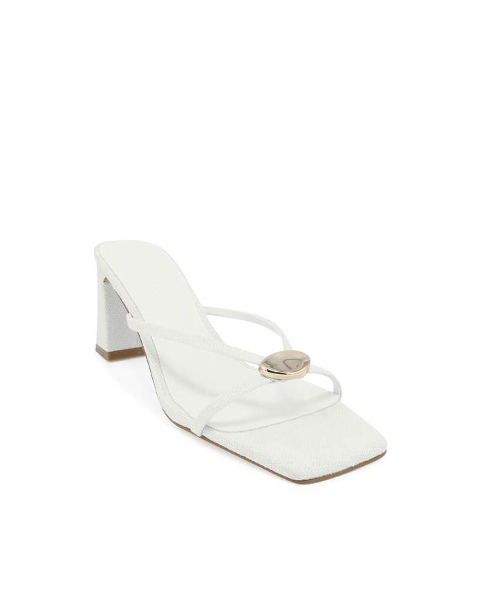 CELESTE - CREAM LINEN-Heels-Billini-Billini