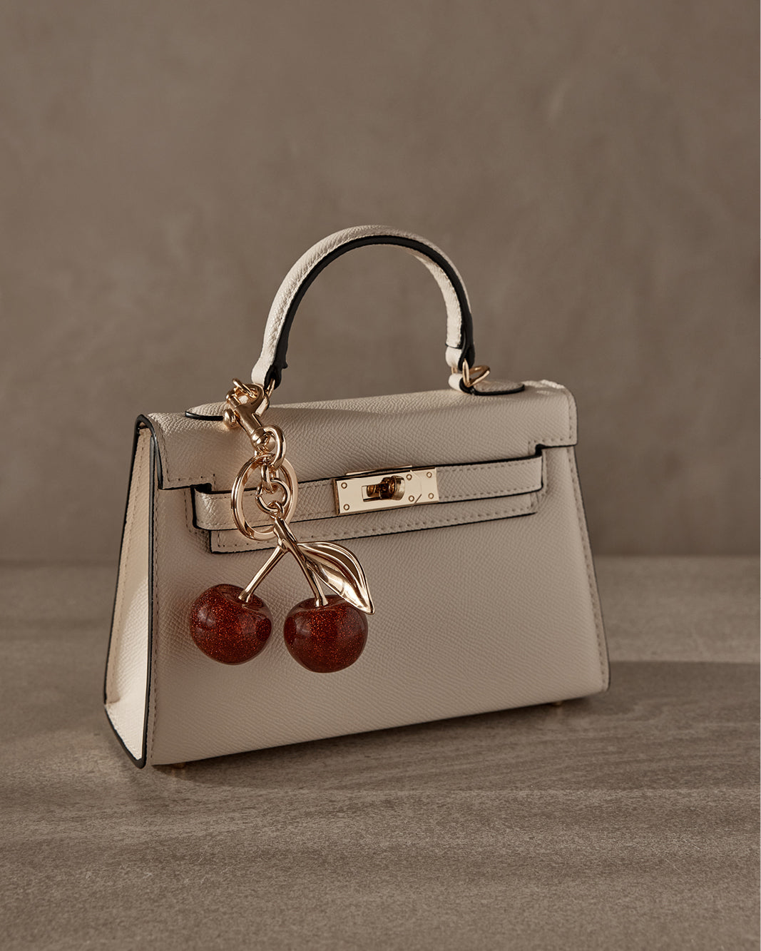 CHERRY BAG CHARM - GOLD-GIFTING-Billini-O/S-Billini
