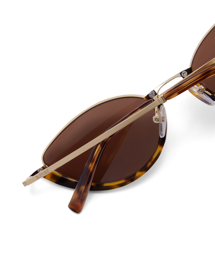 THE CONSANI - DARK HAVANA TORT-MELON-SUNGLASSES-BANBE-Billini