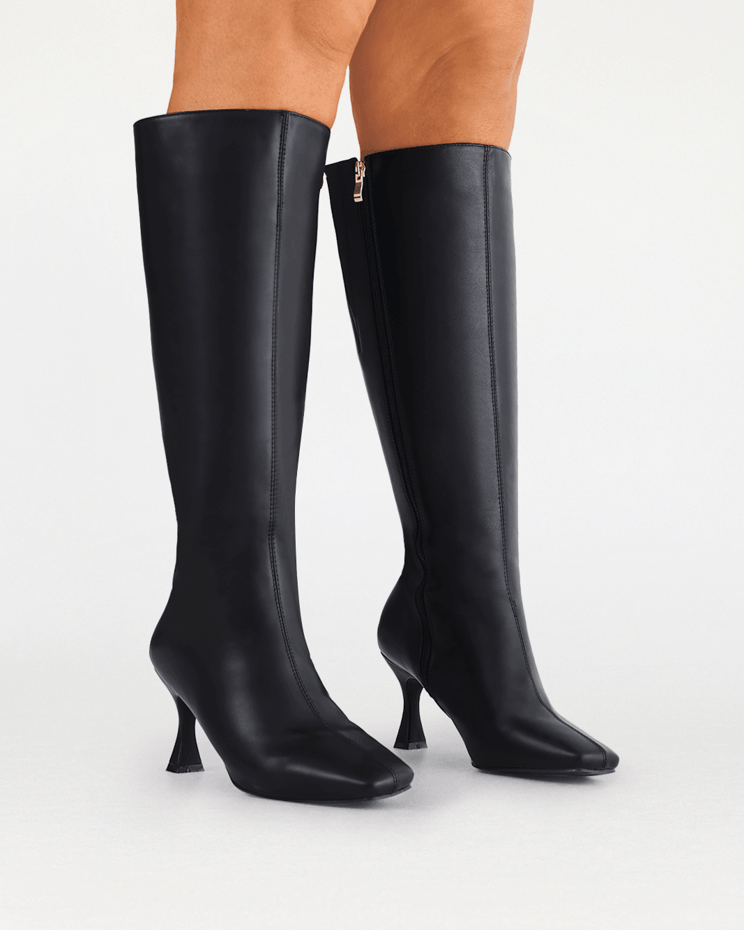 CORBIN CURVE - BLACK-Boots-Billini-Billini