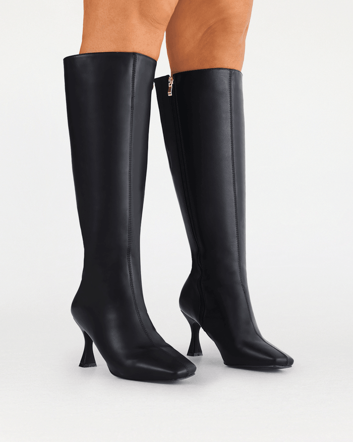 CORBIN CURVE - BLACK-Boots-Billini-Billini