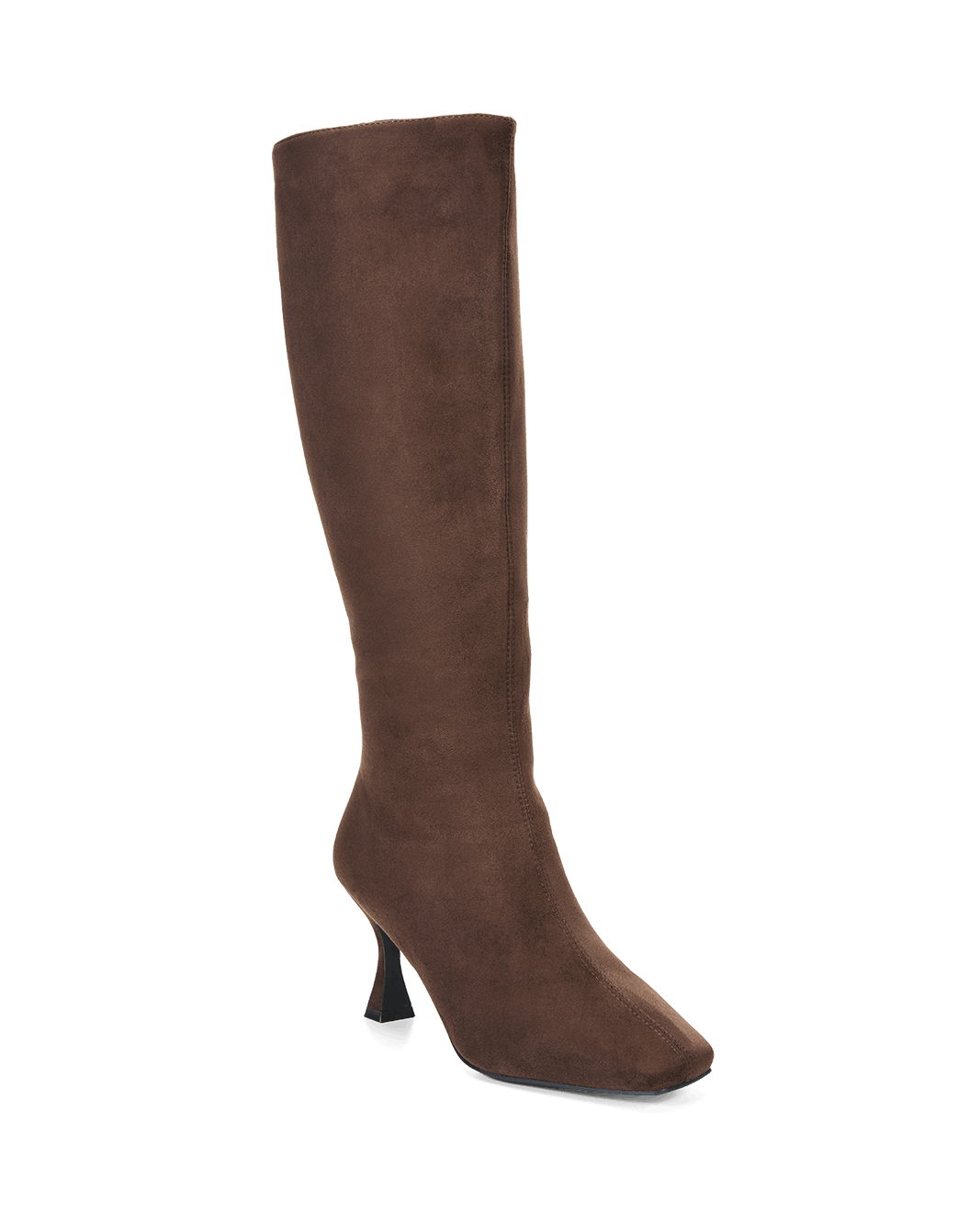CORBIN EXTENDED CURVE - DARK CACAO SUEDE-Boots-Billini-Billini