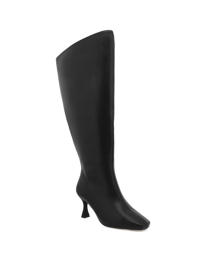 CORBIN EXTENDED CURVE - BLACK-Boots-Billini-Billini