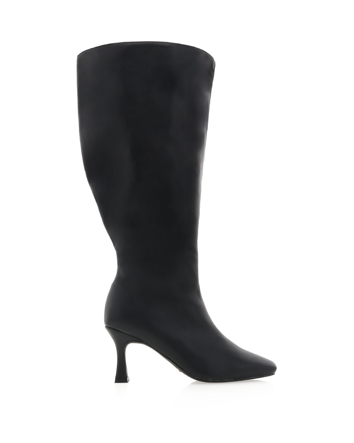 CORBIN EXTENDED CURVE - BLACK-Boots-Billini-Billini