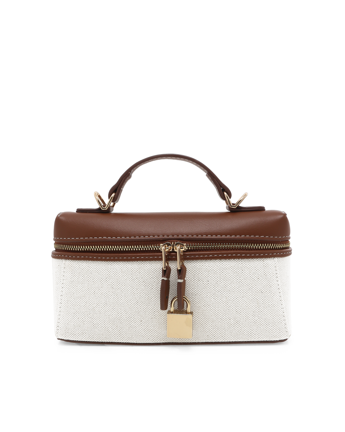 CORIN CROSS BODY BAG - CREAM LINEN-TAN-Handbags-Billini-Billini