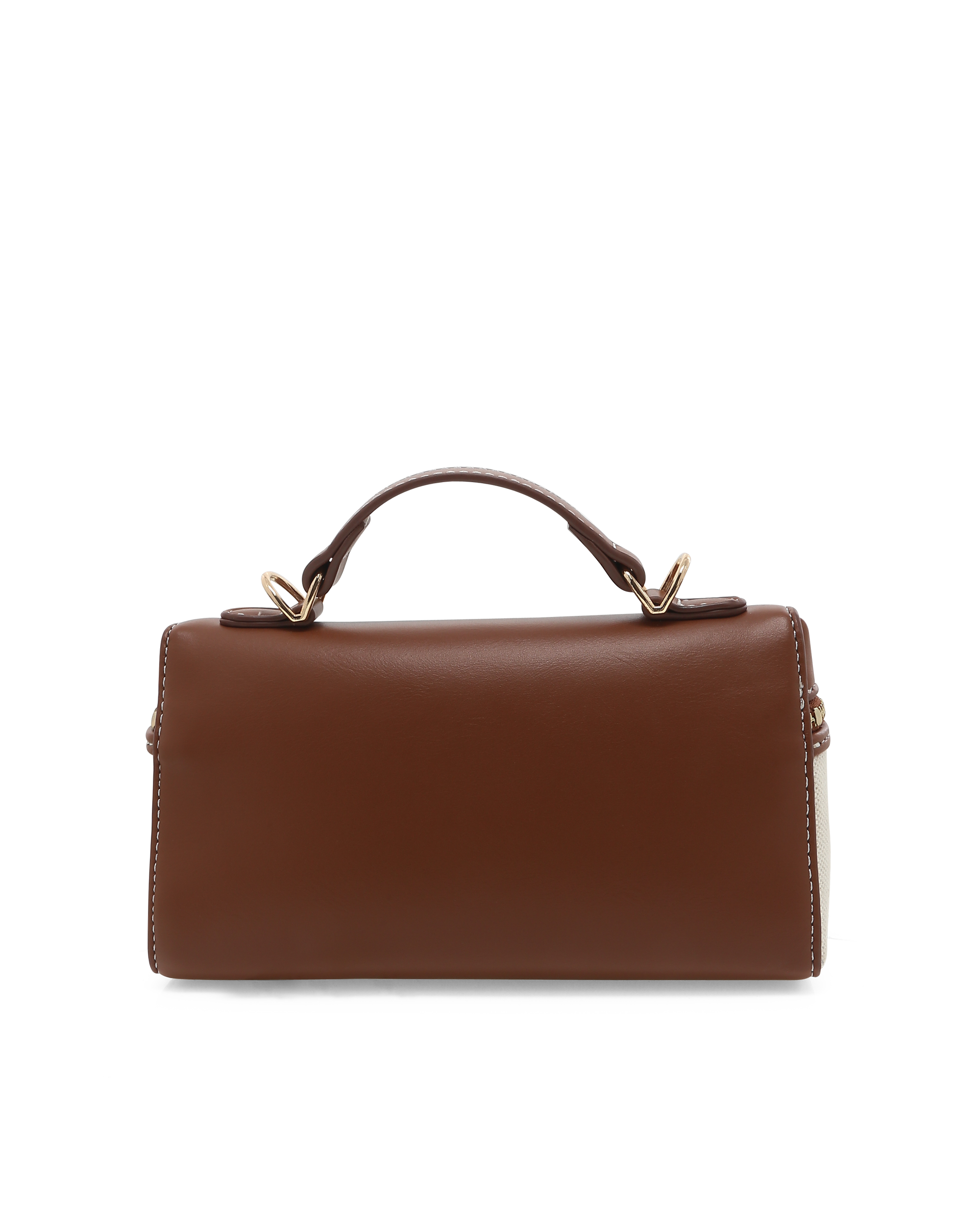 CORIN CROSS BODY BAG - CREAM LINEN-TAN-Handbags-Billini-Billini