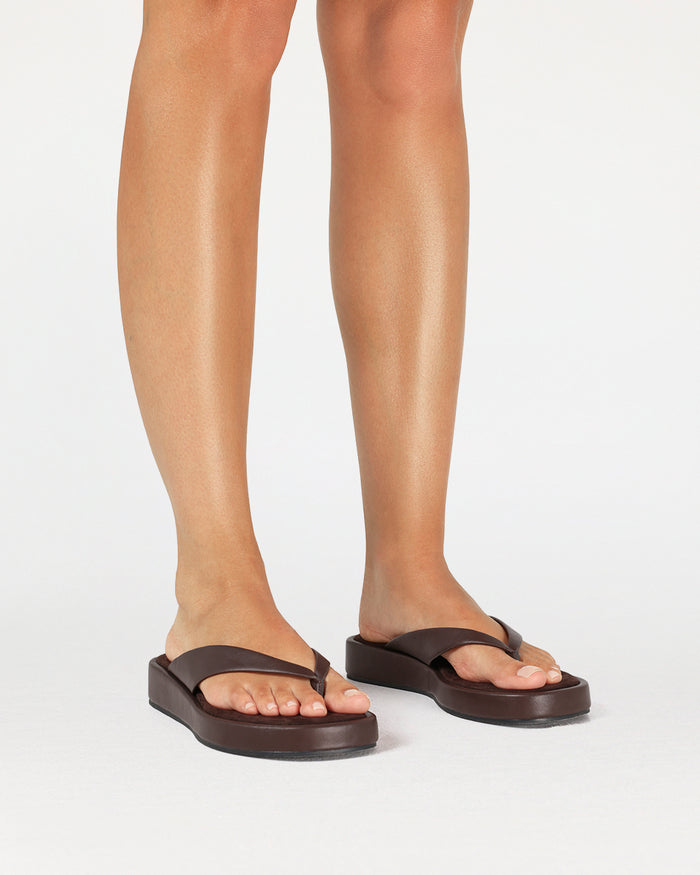 CORRINE - CHOCOLATE-Sandals-Billini-Billini