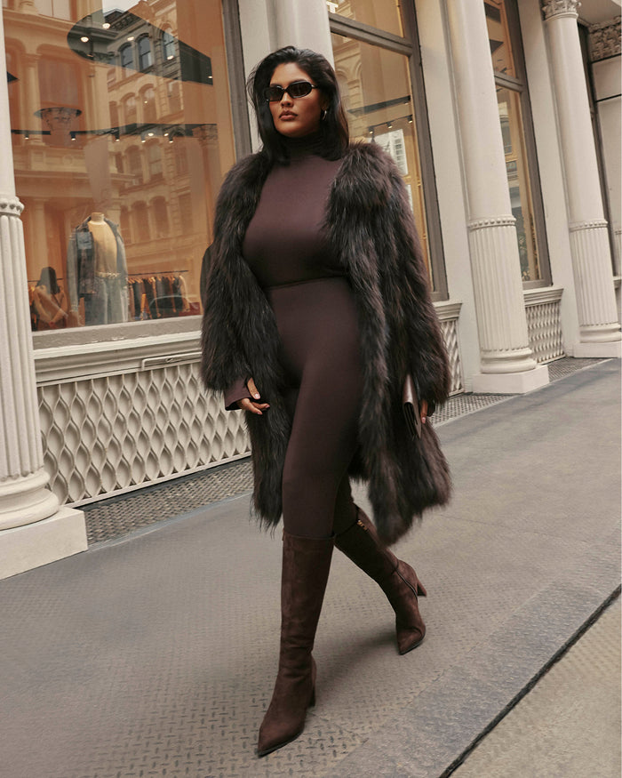 MELINA - DARK CACAO SUEDE-Boots-Billini-Billini