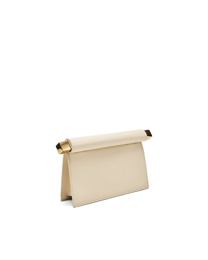 CUADRO CLUTCH BAG - BONE-Handbags-Billini-Billini