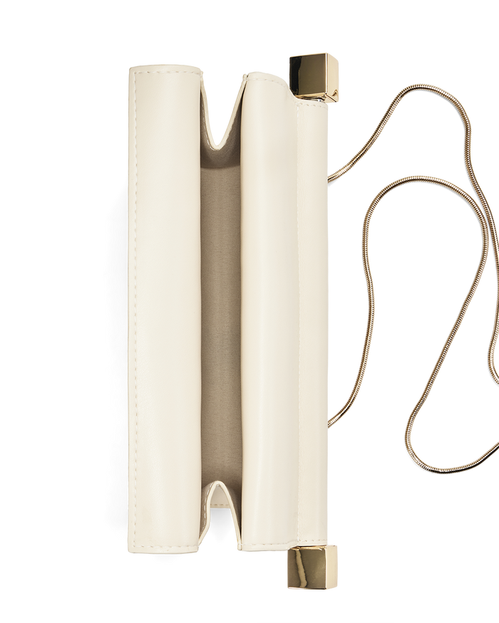 CUADRO CLUTCH BAG - BONE-Handbags-Billini-Billini