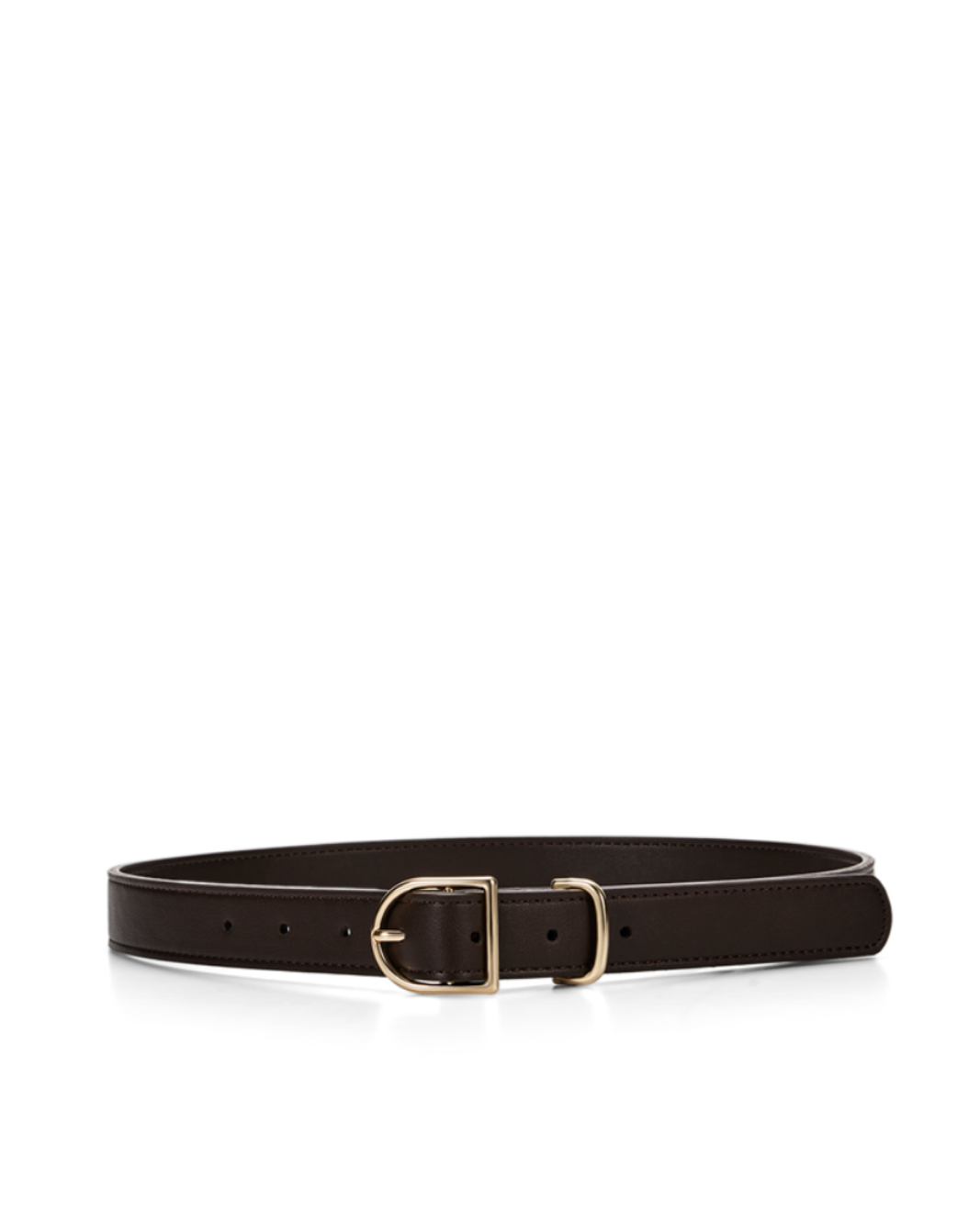 CYLLA BELT - CHOCOLATE-GOLD