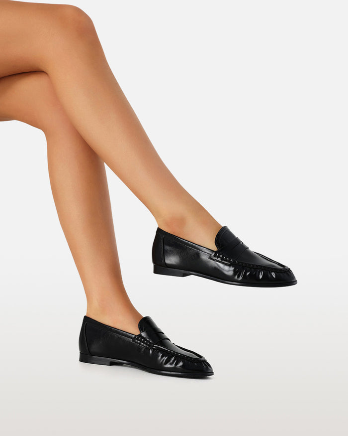 DAYLON - BLACK SHINE-Flats-Billini-Billini