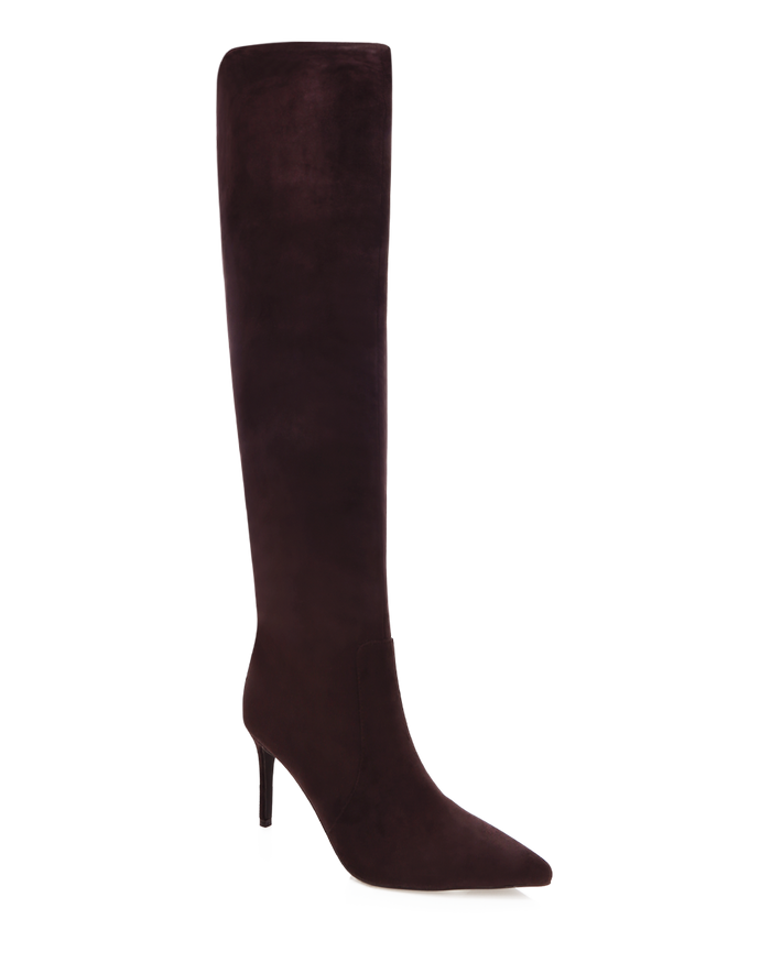 DAYSHA - DARK CHOCOLATE SUEDE-Boots-Billini-Billini