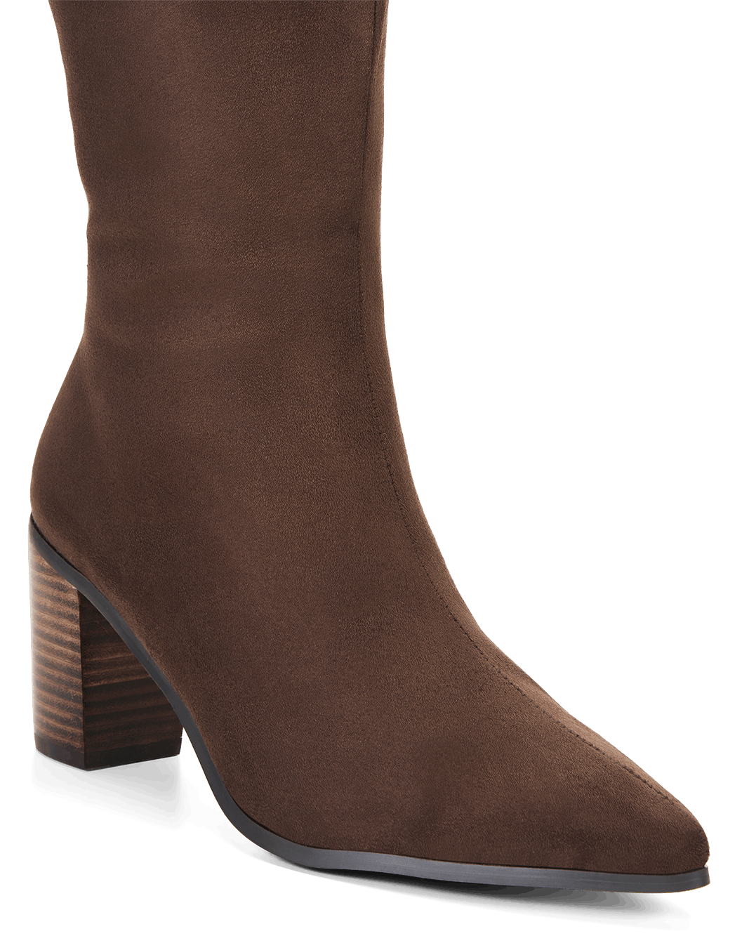 DESTINY CURVE - DARK CACAO SUEDE-Boots-Billini-Billini