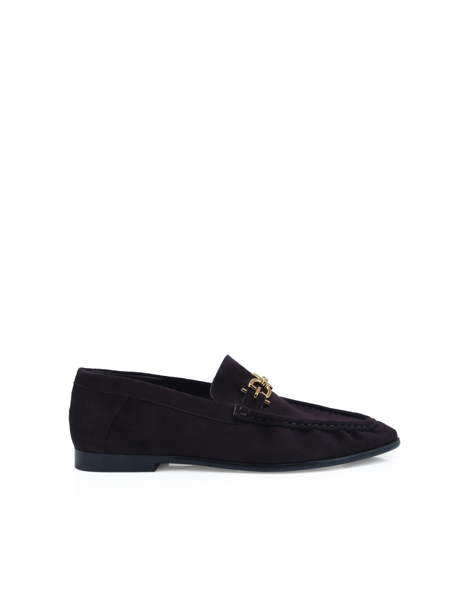 DEVORAH - DARK CHOCOLATE SUEDE-Flats-Billini-Billini