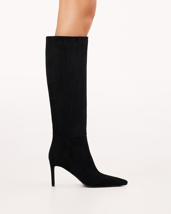 DILAN - BLACK SUEDE-Boots-Billini-Billini