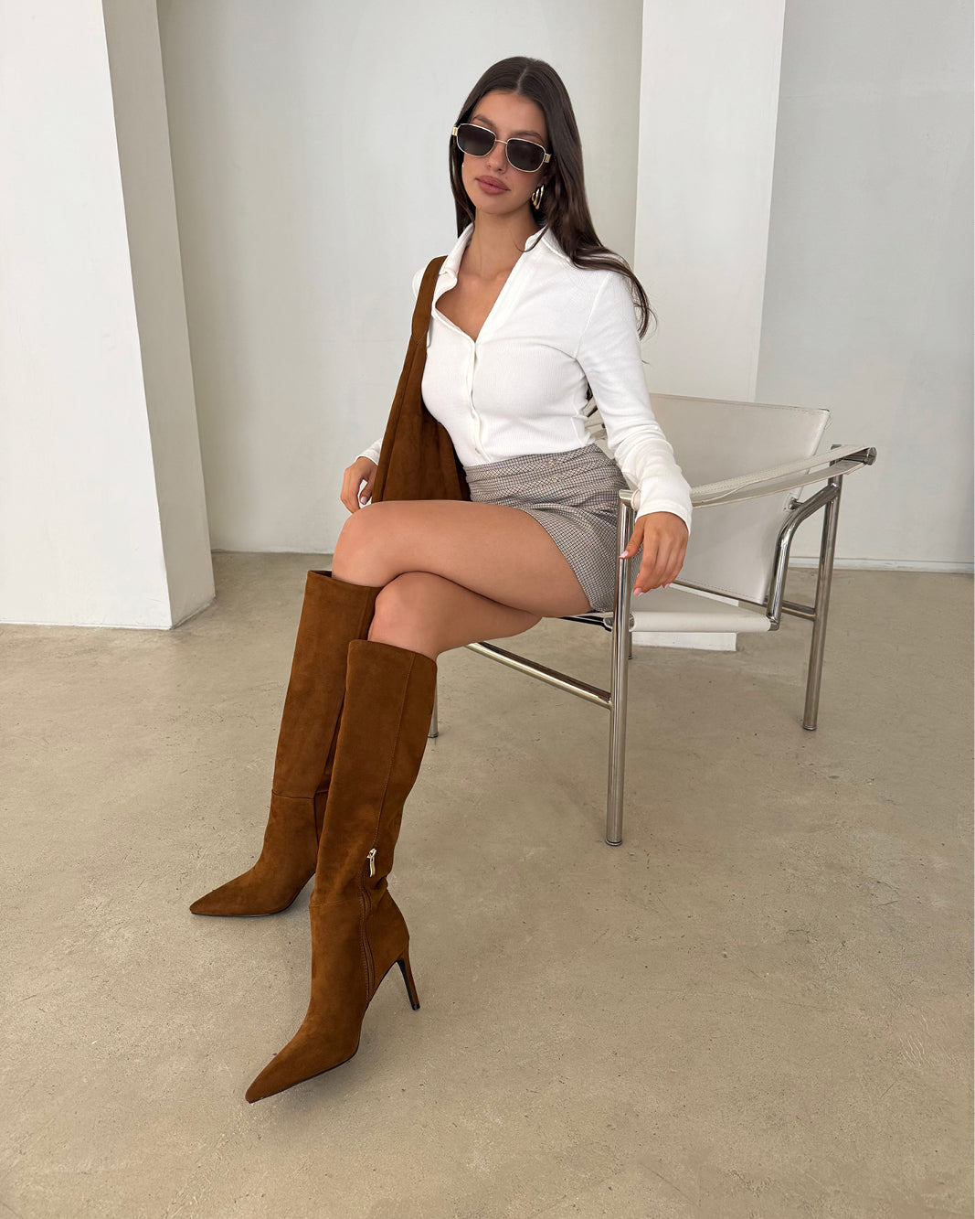 DILAN - HAZEL SUEDE-Boots-Billini-Billini