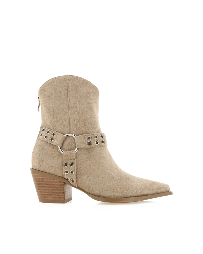 DILLARA - TAUPE SUEDE-Boots-Billini-Billini