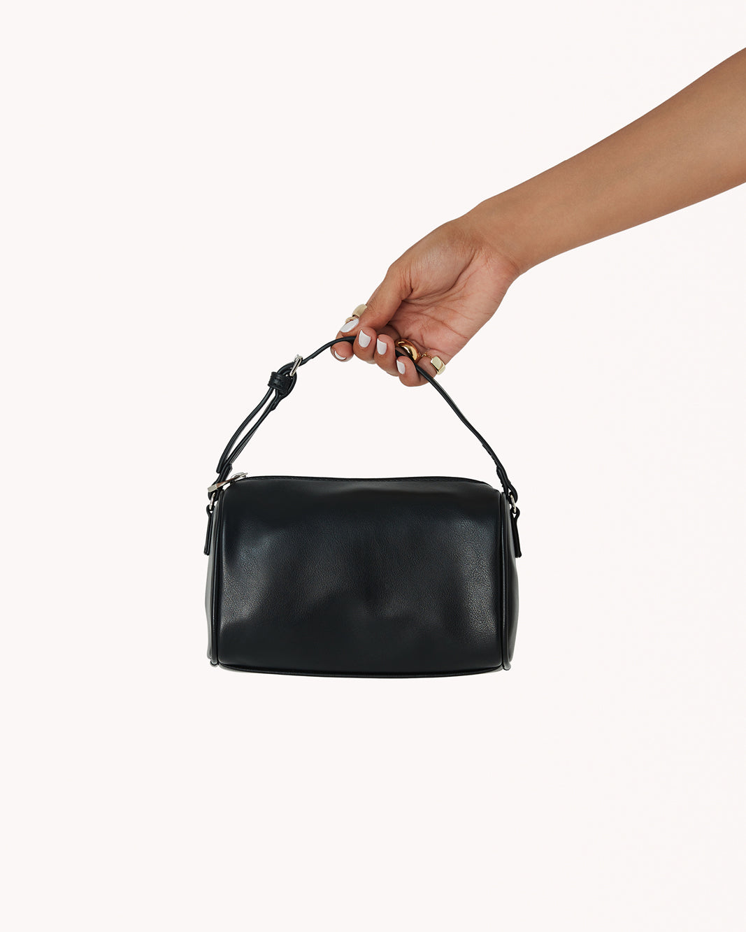DONNA HANDLE BAG - BLACK-Handbags-Billini-O/S-Billini