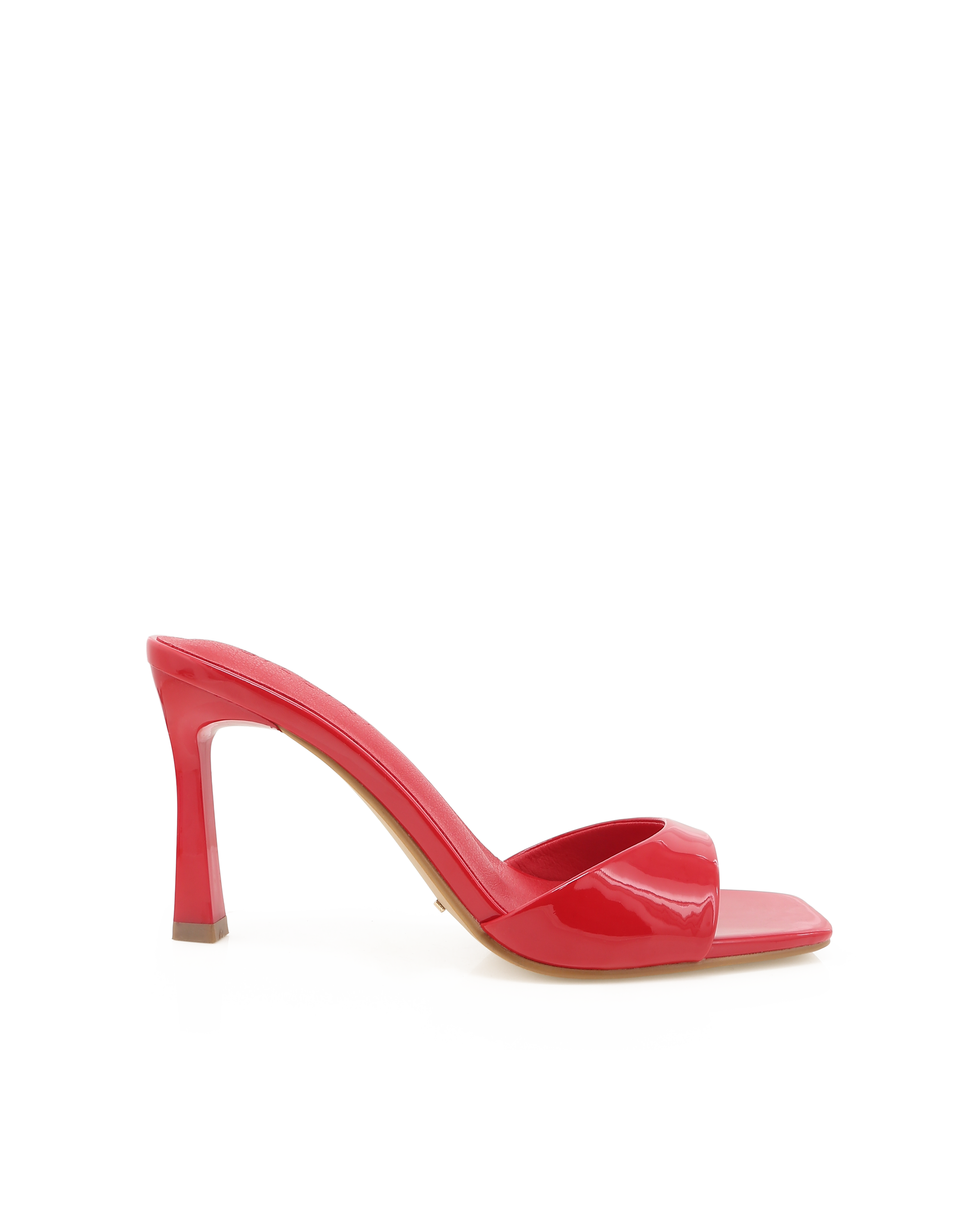 DORLA - POPPY RED PATENT-Heels-Billini-Billini