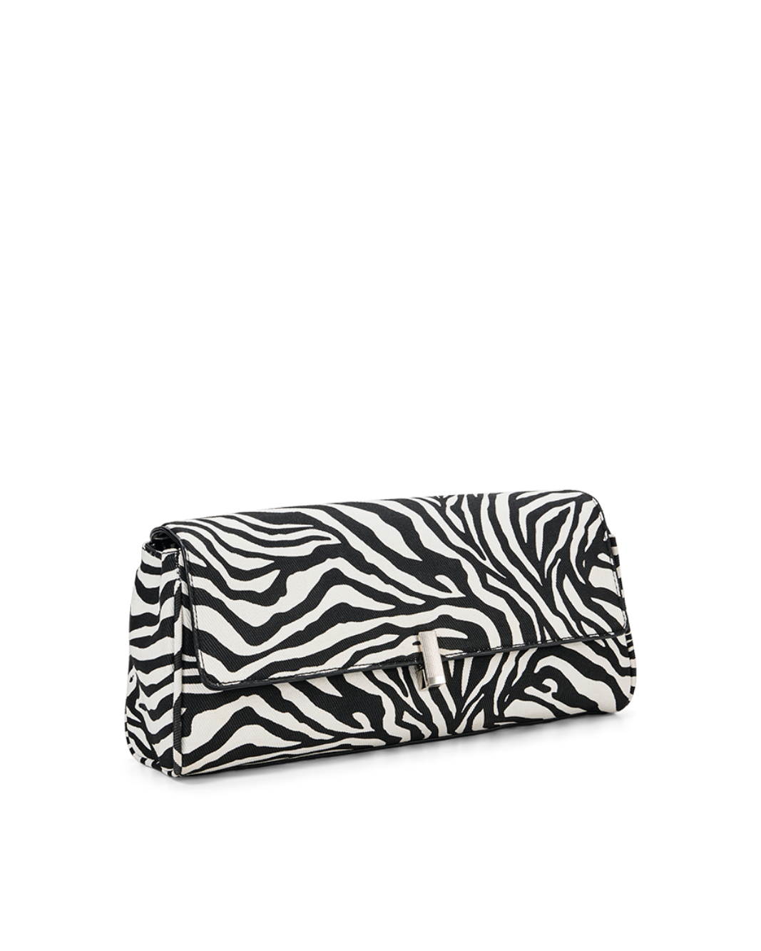 ELAINE CLUTCH BAG - ZEBRA-SILVER-Handbags-Billini-Billini