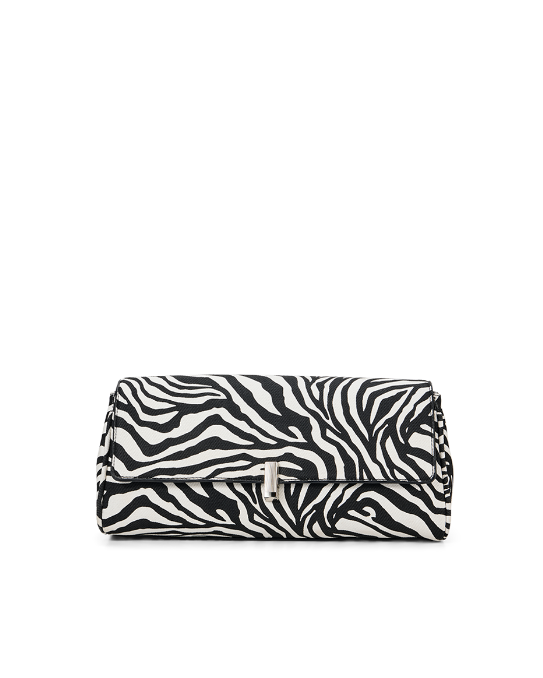 ELAINE CLUTCH BAG - ZEBRA-SILVER-Handbags-Billini-Billini