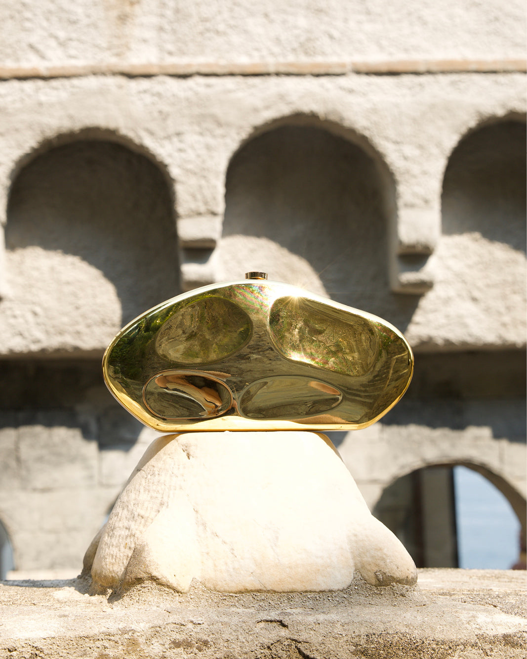 ELODY CLUTCH BAG - GOLD-Handbags-Billini-Billini