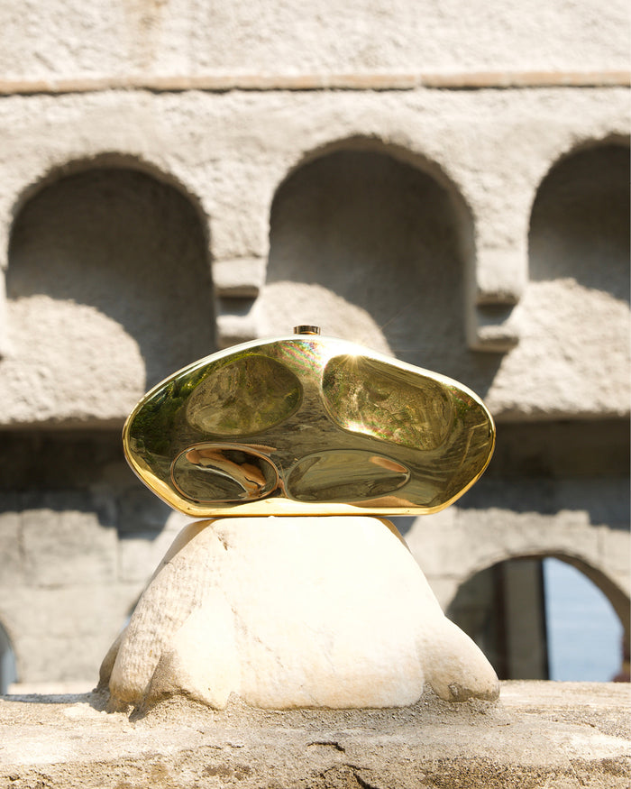 ELODY CLUTCH BAG - GOLD-Handbags-Billini-Billini