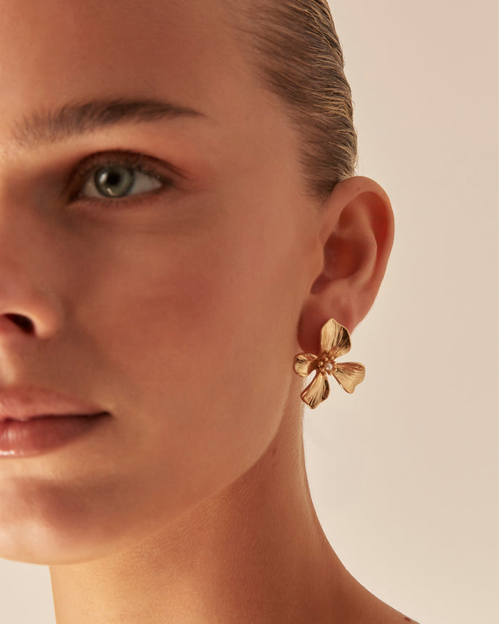 ELSIE EARRINGS - GOLD-JEWELLERY-Billini-Billini