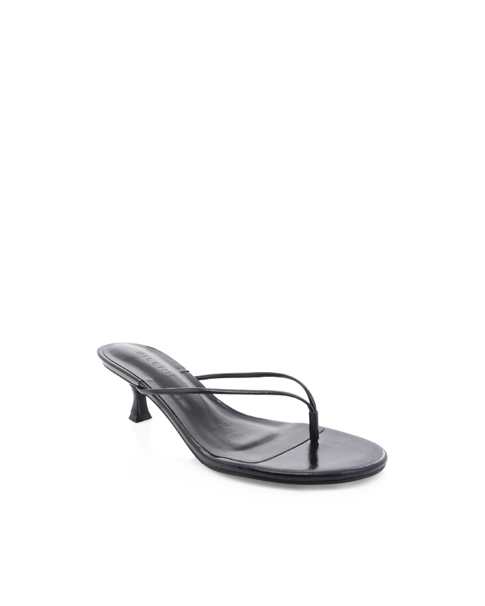 ELVIRA - BLACK SHINE-Heels-Billini-Billini
