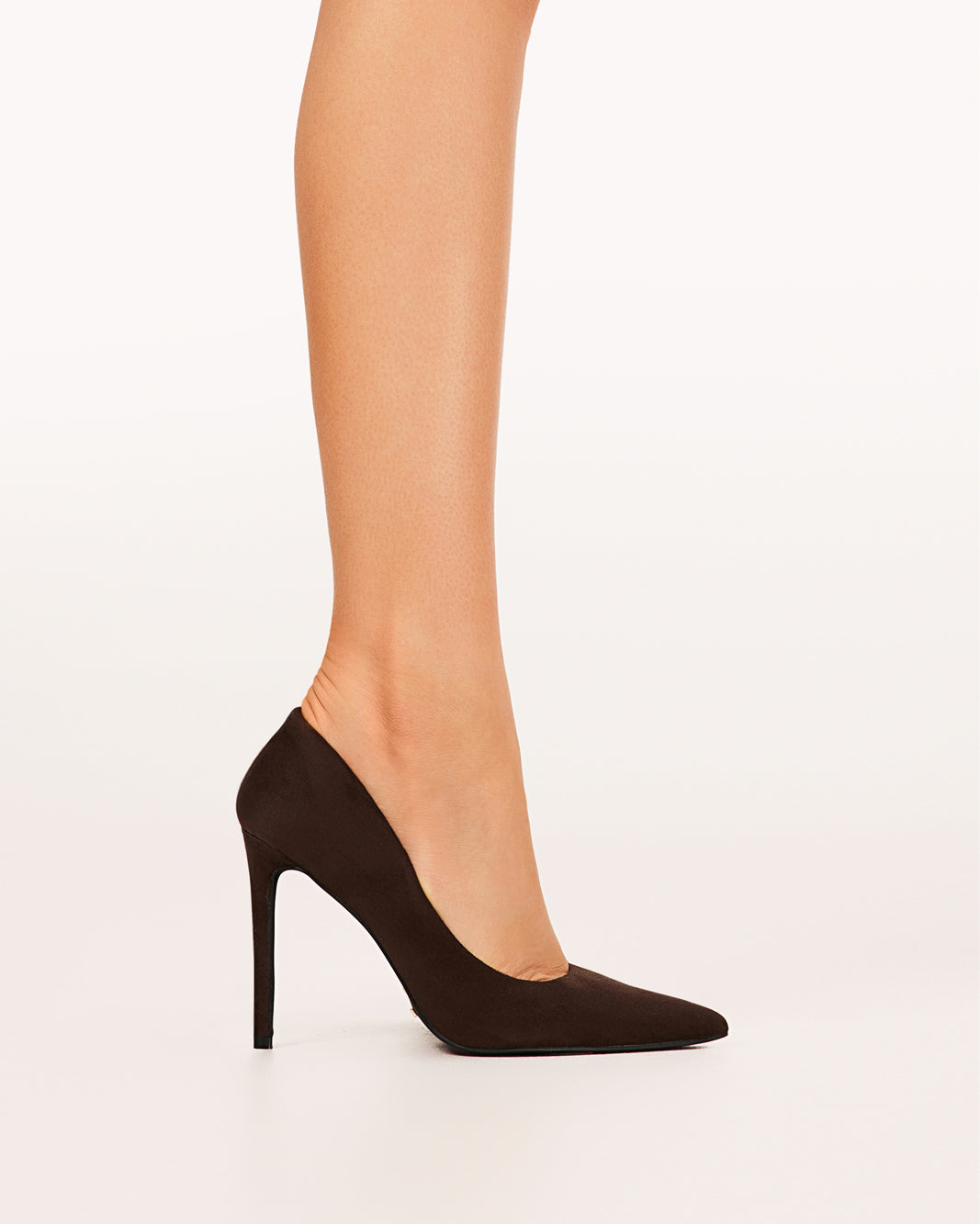 EMERIC - DARK CACAO SUEDE-PUMPS-Billini-Billini