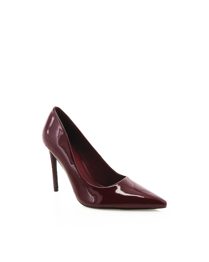 EMERIC - DARK CHERRY PATENT-PUMPS-Billini-Billini