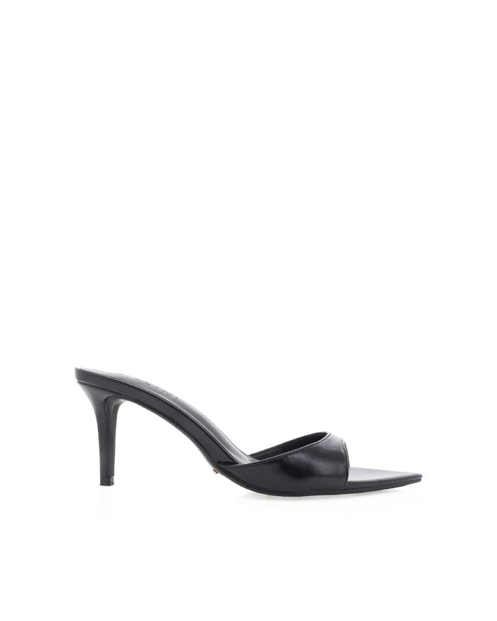 ENSLEY - BLACK SHINE-Heels-Billini-Billini