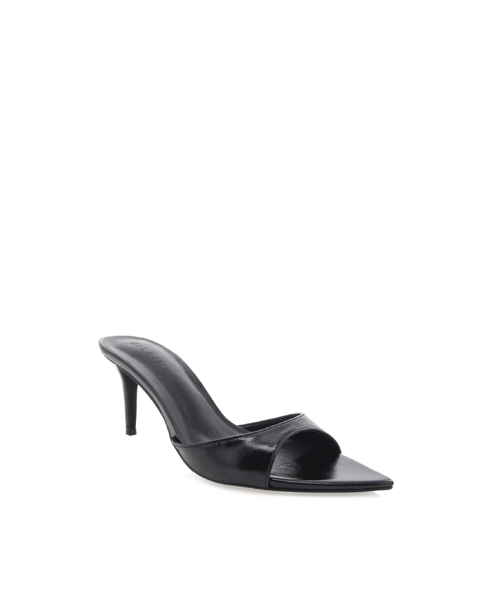 ENSLEY - BLACK SHINE-Heels-Billini-Billini