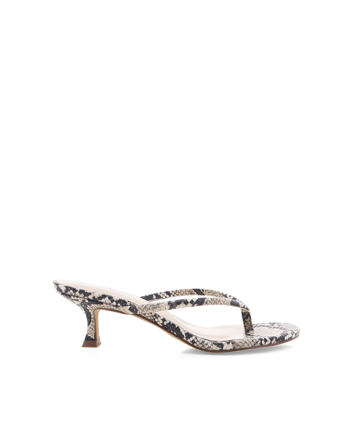 ESTI - ECRU SNAKE-Heels-Billini-Billini