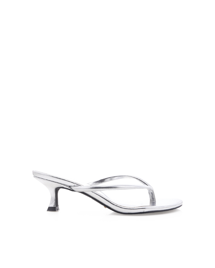 ESTI - SILVER METALLIC-Heels-Billini-Billini
