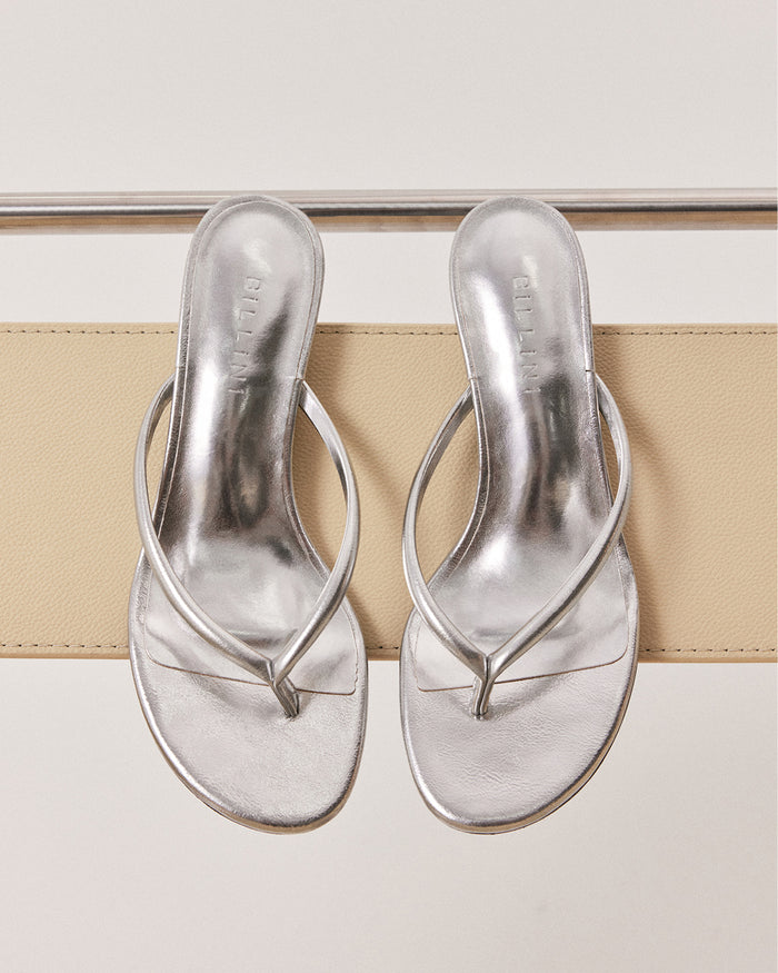 ESTI - SILVER METALLIC-Heels-Billini-Billini