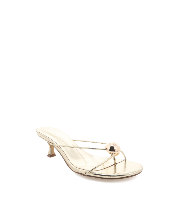 EVANGELINE - GOLD METALLIC-Heels-Billini-Billini