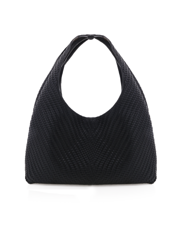 EVERLY SHOULDER BAG - BLACK-Handbags-Billini-Billini