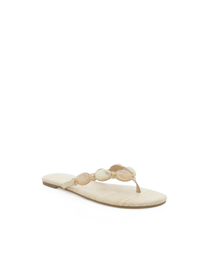 FARASHA - NATURAL RAFFIA-Sandals-Billini-Billini