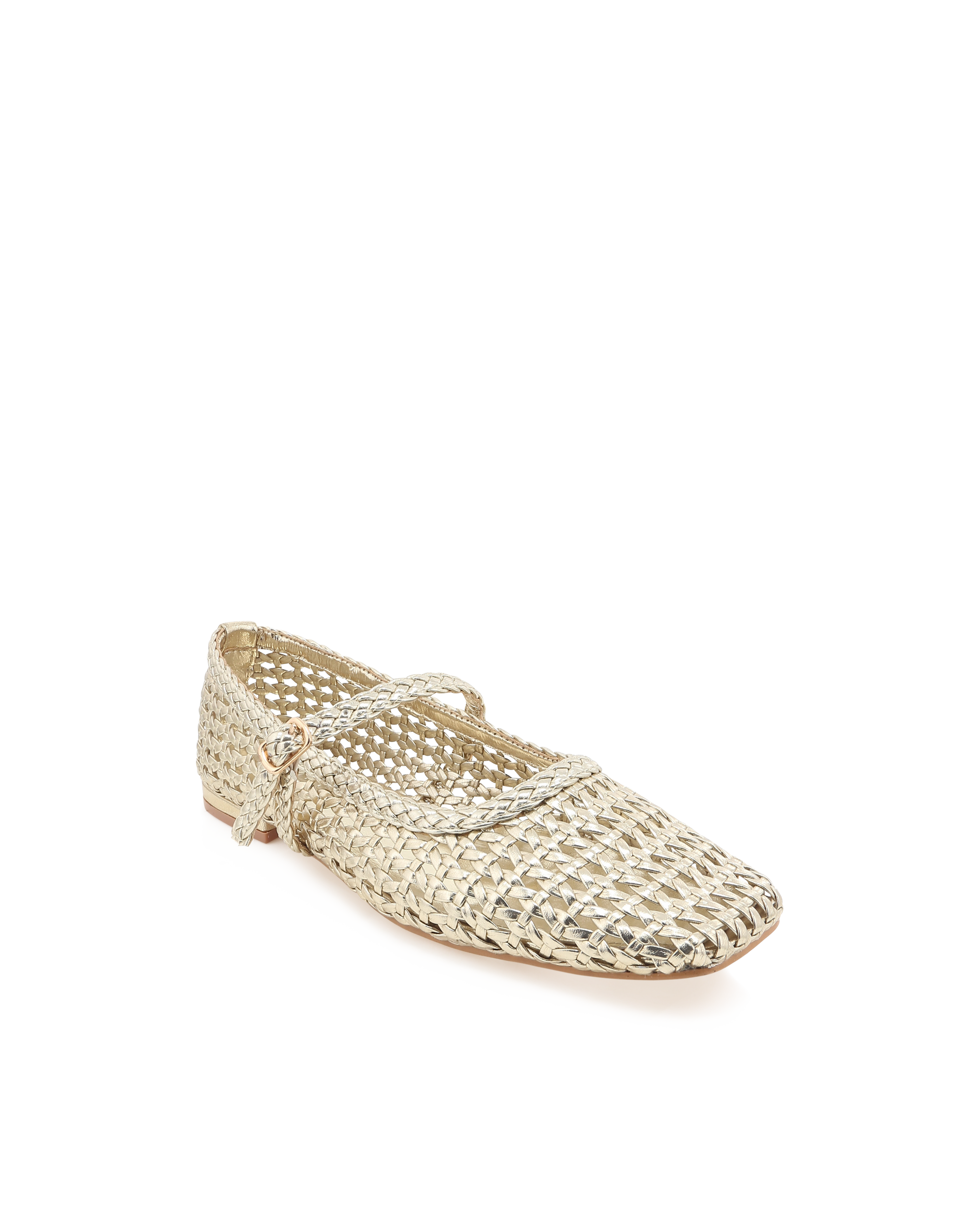 FAWNA - GOLD METALLIC-Flats-Billini-Billini
