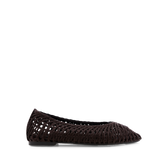 CHOCOLATE RAFFIA WEAVE
