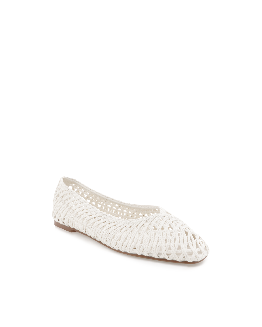 FAYETTE - IVORY RAFFIA WEAVE-Flats-Billini-Billini