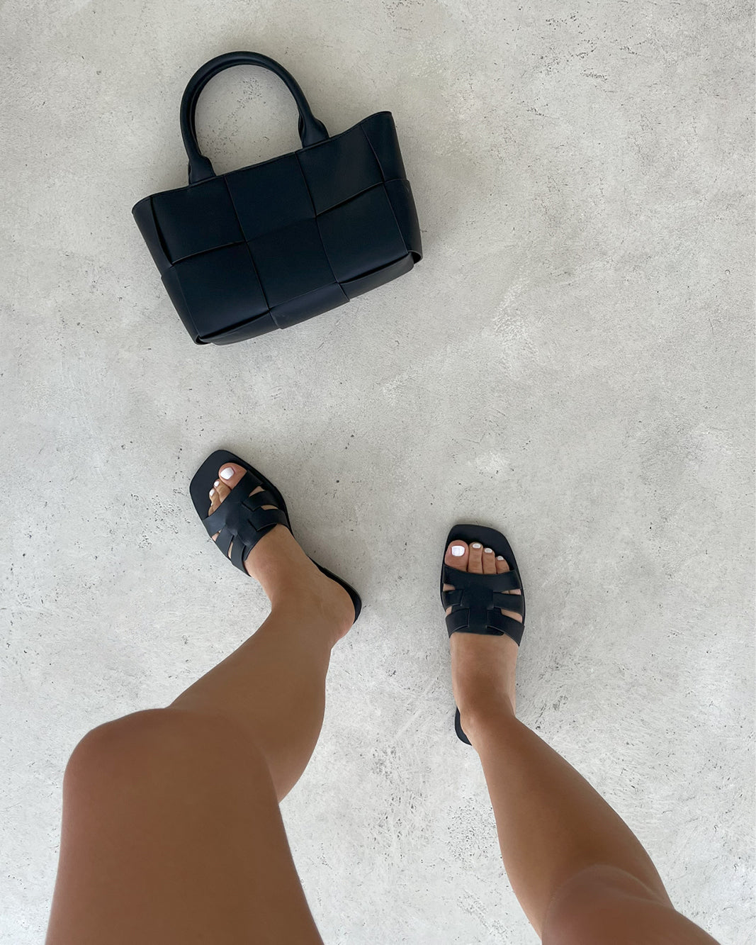 FERNA - BLACK-Sandals-Billini-Billini