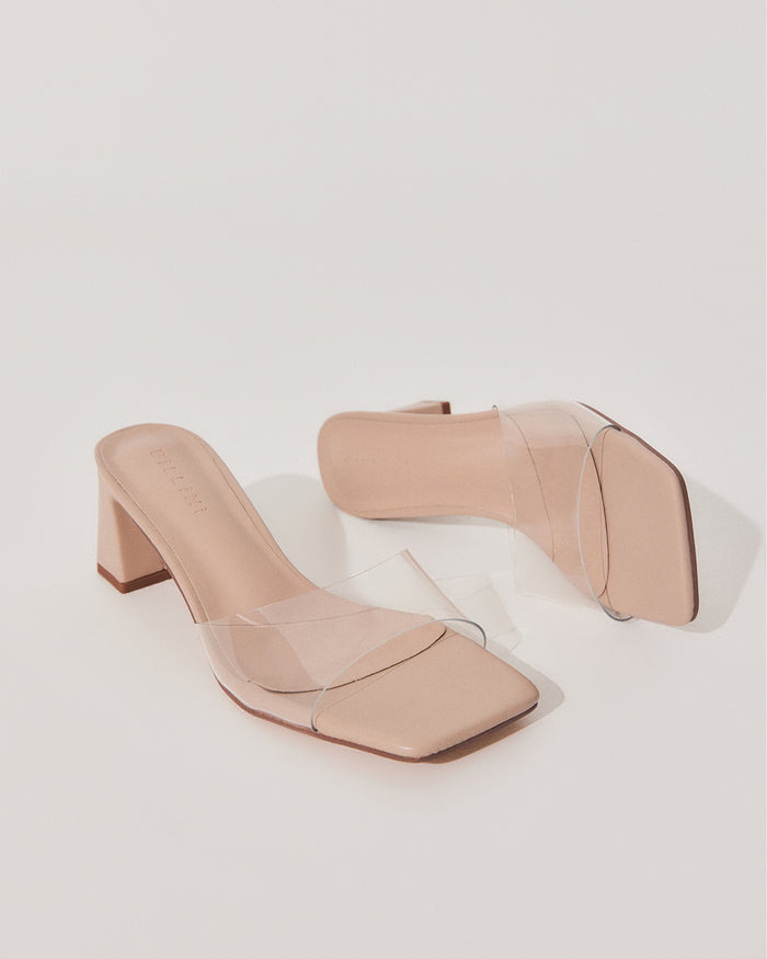 FINBAR - CLEAR-NUDE-Heels-Billini-Billini