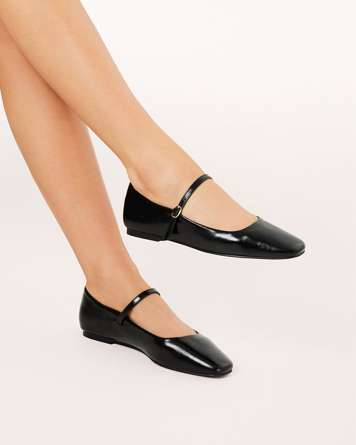 FION - BLACK SHINE-Flats-Billini-Billini